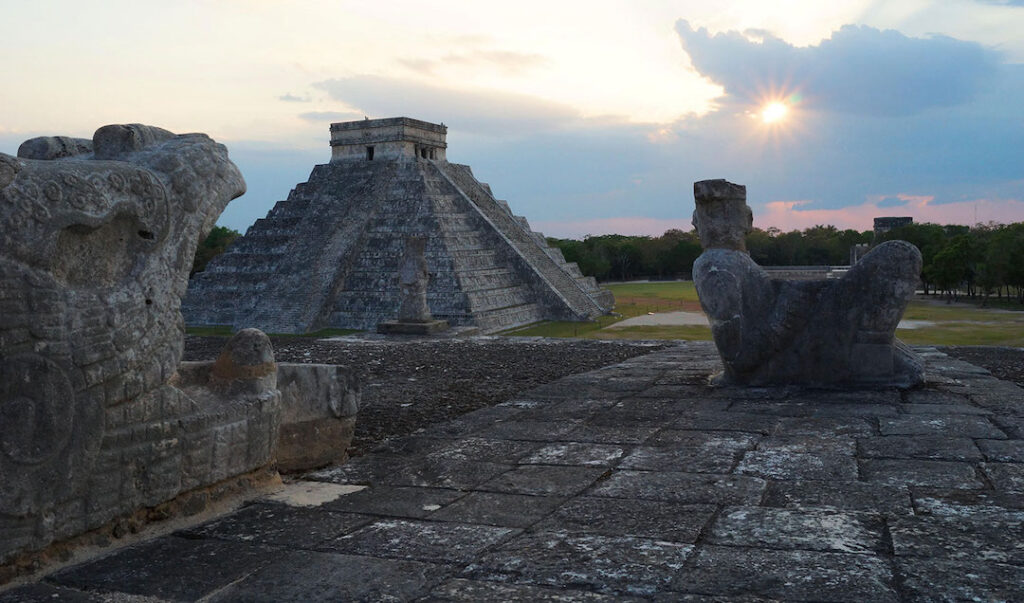Zona arqueológica de Chichén Itzá Yucatán