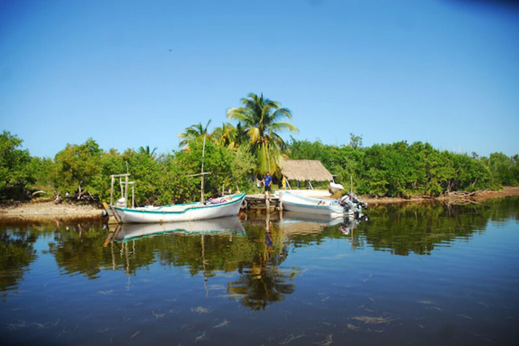 Playa de Dzilam de Bravo en Yucatán